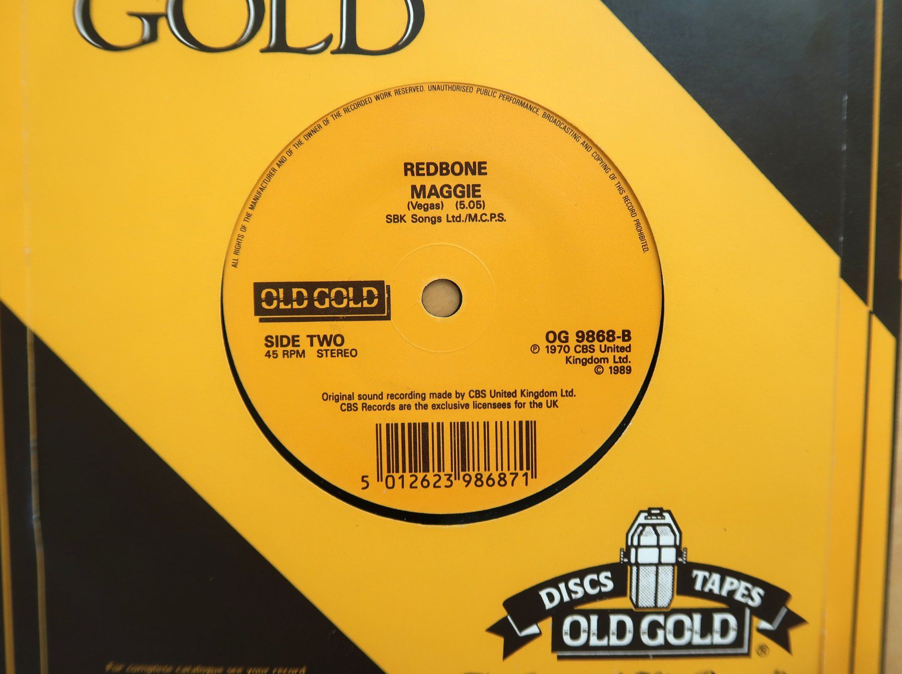 Schallplatten: REDBONE - 4 VINYL SINGLES (VG-/+) – Gebraucht aus Hedingen von Studers 3