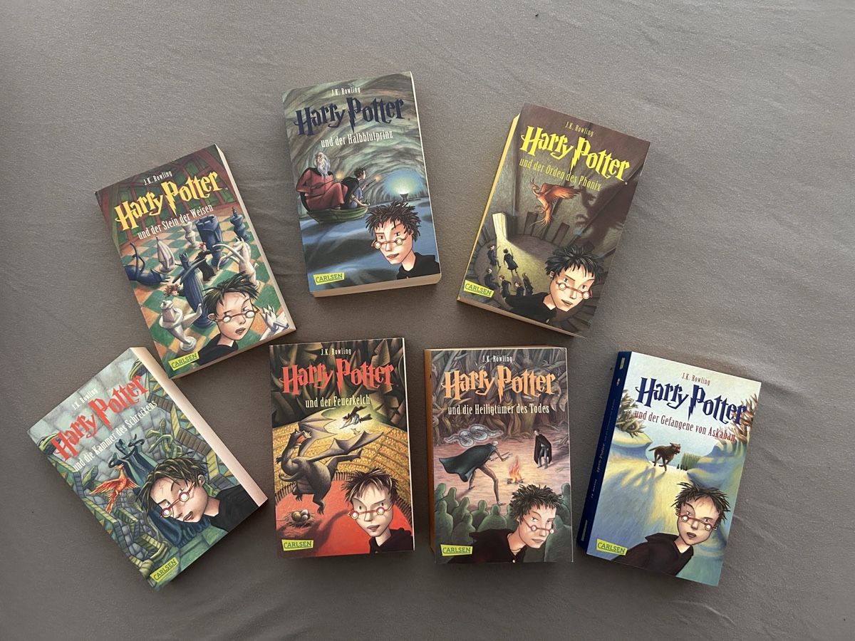 Libri: Harry Potter Bücher Set 7 Bände – Usato da Unterlangenegg venduto da Dodo2108