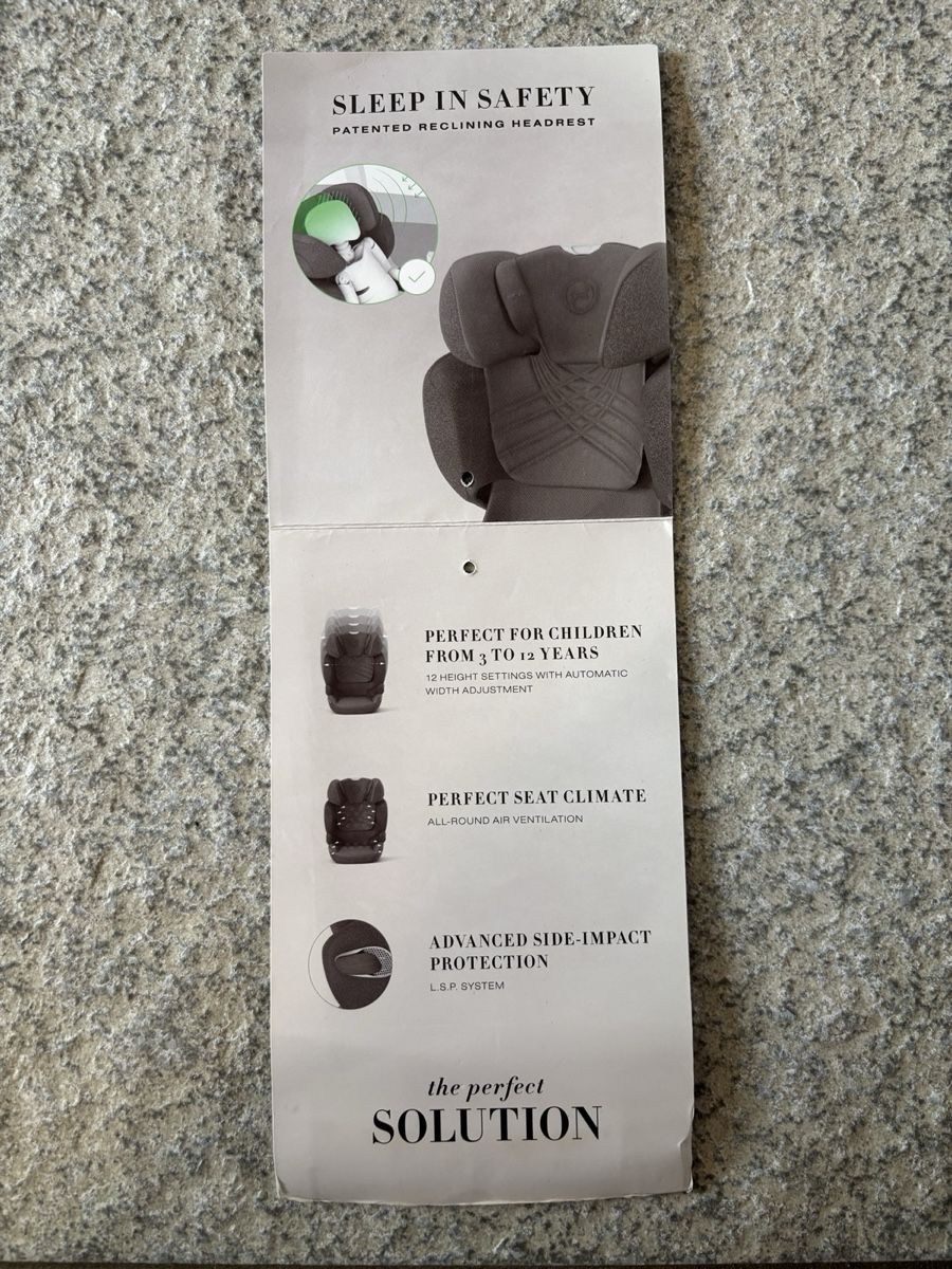 Cybex Seggiolini per auto: Kindersitz - Cybex Solution T i-Fix – Usato da Rothrist venduto da Naomi01 5