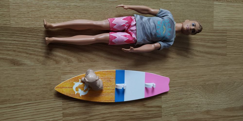 Barbie Ken Surfeur+son chien, comme neuf Kaufen auf Ricardo