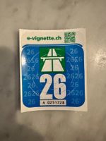 Vignette autoroutière suisse 2026