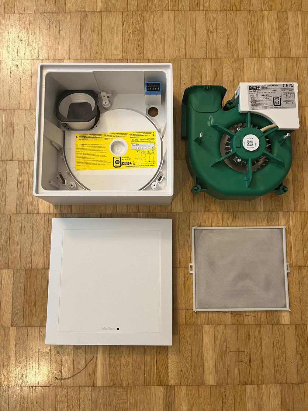 Helios Ventilatoren: Helios Ventilator ELS-VN60. Bad-Venti – Gebraucht aus bern von san_r5sb