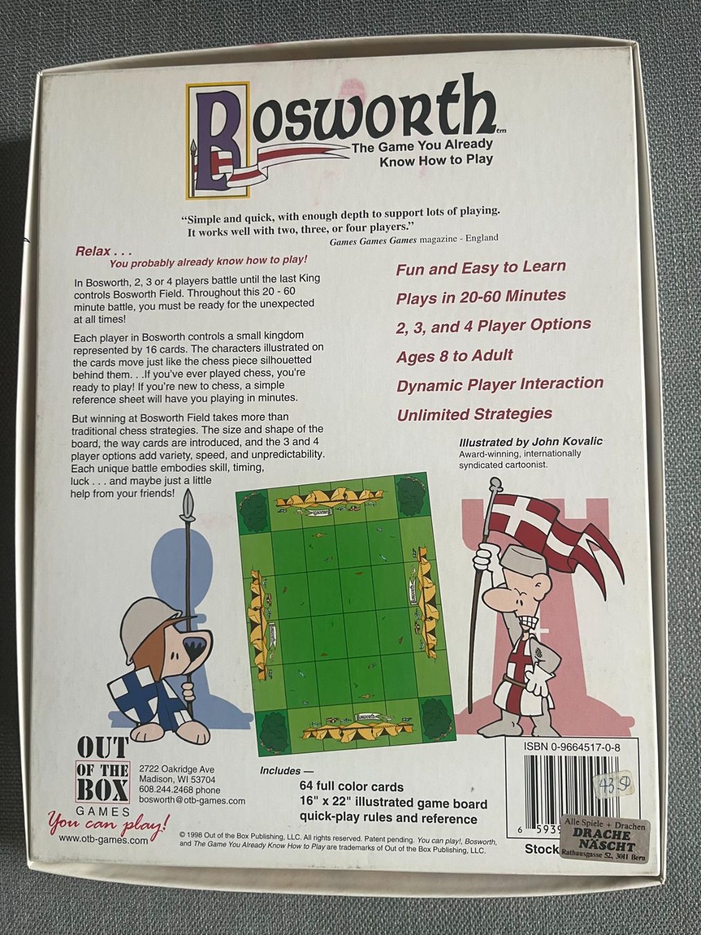 Giochi: Bosworth Gesellschaftsspiel – Usato da Bern venduto da Vineb 1