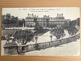 Antike Ansichtskarte, FRANKREICH PARIS, Jardin du Luxembourg