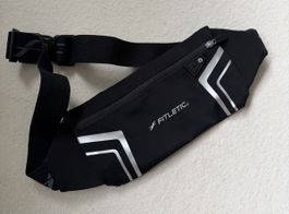 Fitletic Sport-Bauchtasche, schwarz