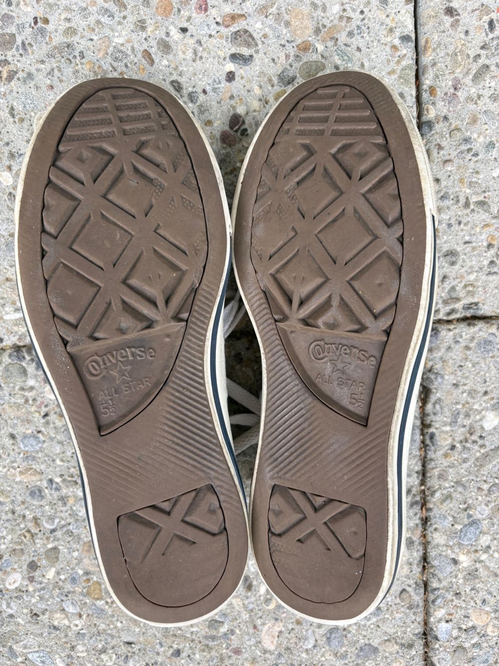 Converse Scarpe da uomo: Weisse Converse All Stars, Grösse 38 – Usato da frasnacht venduto da swimm02 1