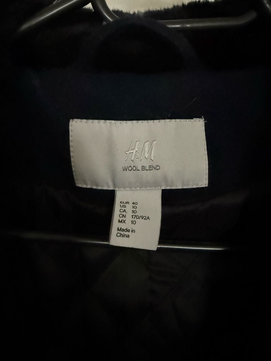 H&M Mäntel: Dunkelblauer Mantel H&M Wolle New – Neu (gemäss Beschreibung) aus Walenstadt von nad_dm9g 3