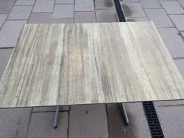 Klapp-Terrassen-Tische 120 x 80 cm