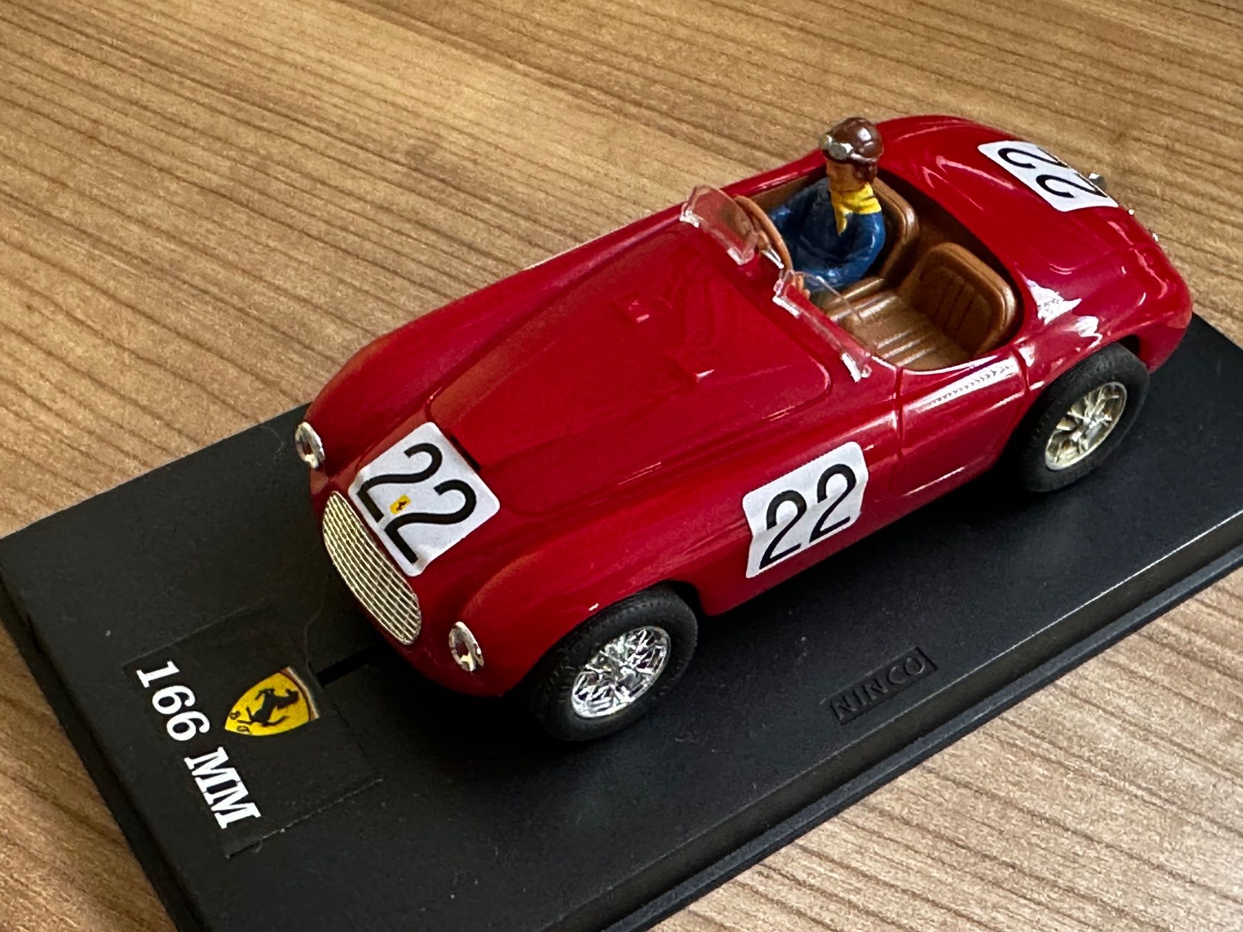 Ferrari Modellautos: NINCO 50116 FERRARI 166 MM #22 ROT – Neu (gemäss Beschreibung) aus Sennwald von HARO-Import 2