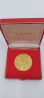 Hochseltene Gedenkmedaille Oskar Bider in Gold