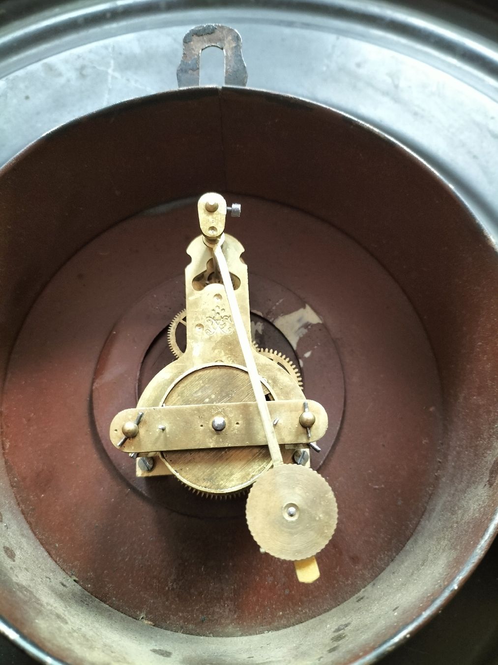 Uhren: Antike Wanduhr "Chocolat Guerin-Boutron" – Gebraucht aus Müselbach von pat_9c9w 6
