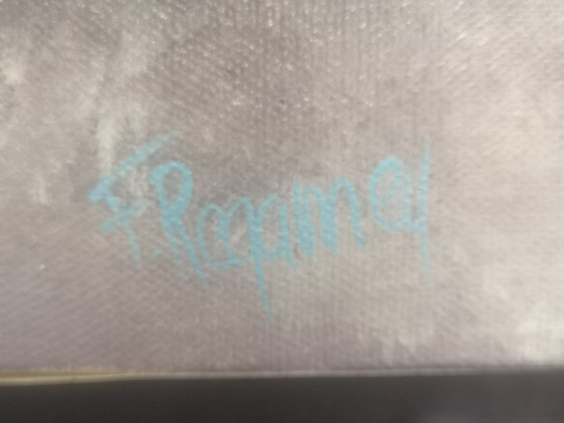 Gemälde: HUILE SUR TOILE SIGNÉE REGAMEY – Gebraucht aus Genève von Qanil77 3