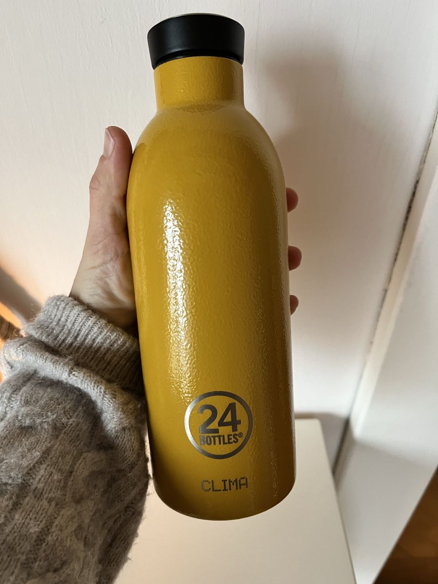 Borracce & Thermos: 24Bottles Clima Trinkflasche senfgelb 500ml – Usato da Spiegel b. Bern venduto da jkrug 2