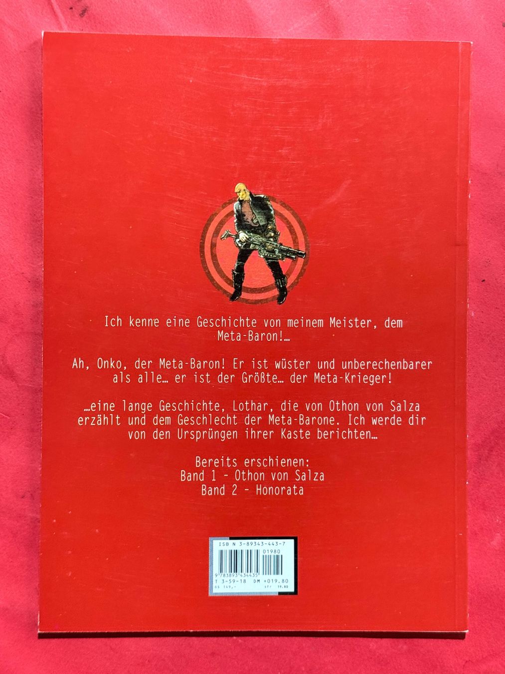 Fumetti: A Jodorowsky/Gimenez - Die Meta-Barone / Honorata /Klassiker – Usato da Zuerich venduto da SonderArt-Wertgut 2