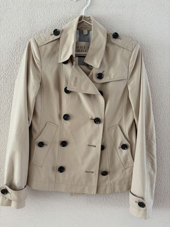 Kurzmantel Burberry Brit beige Grösse 36 guter Zustand