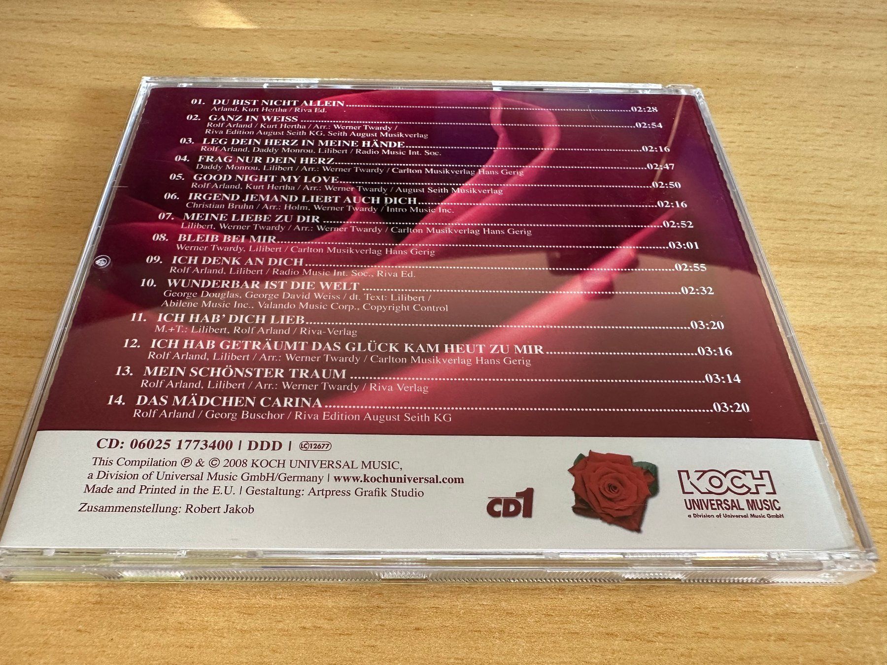 CD: Roy Black – Eine Rose Schenk Ich Dir - 3 CD – Usato da Rikon im Tösstal venduto da Alpenmutz 3