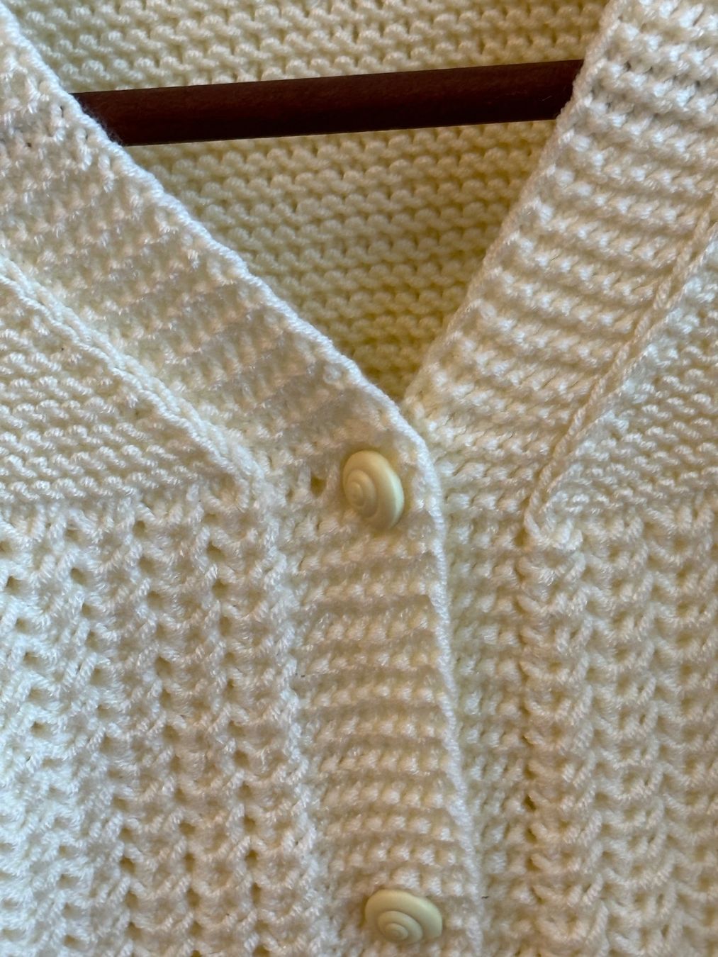 Giacche & Cappotti: Jacke Strickjacke Handmade Babywolle – Nuovo (secondo la descrizione) da Münchenstein venduto da egi4142 1