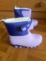 Kinder Winterstiefel lila gefüttert Gr26, guter Zustand
