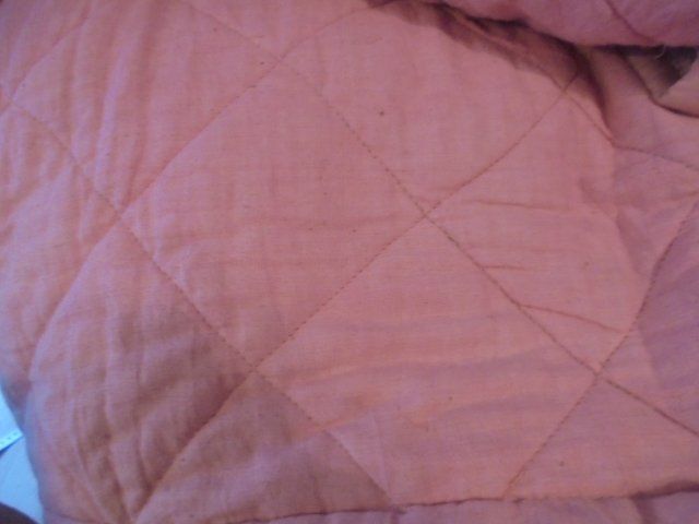 Coperte: Bettüberwurf Rosa mit Blumen Baumwolle – Usato da Hinwil venduto da Glasperlen 9
