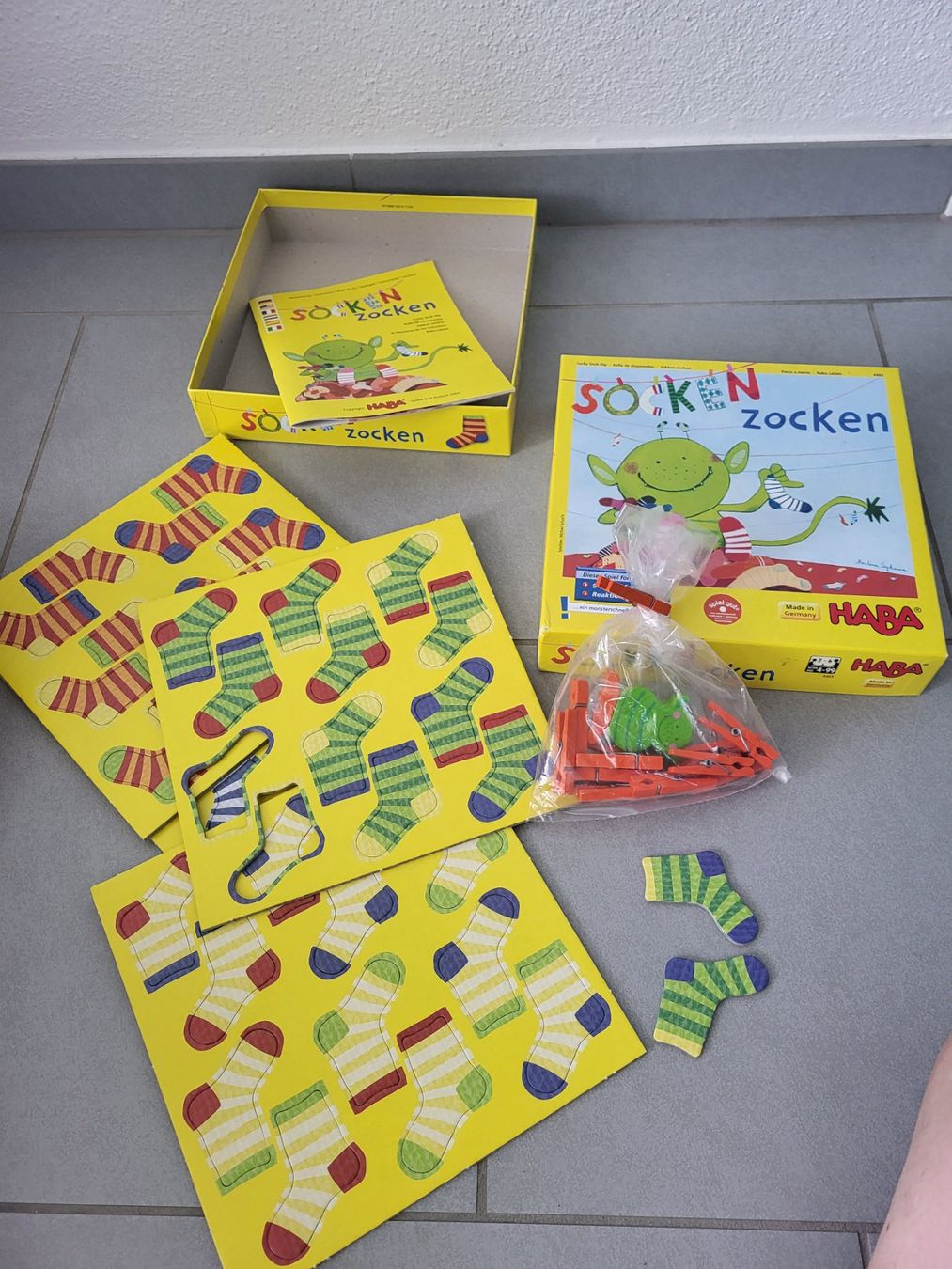 Haba Giochi: Spiel Socke zocken Haba – Usato da Boswil venduto da i12i 2