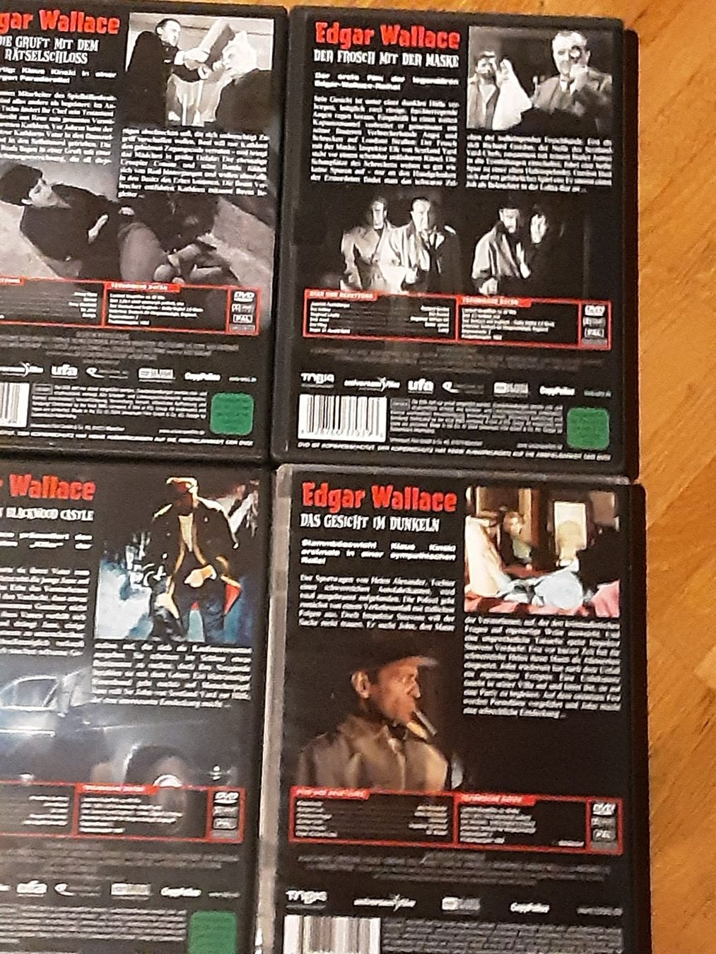 Tutti i DVDs: Edgar Wallace - 6 Filme – Usato da Wallisellen venduto da Sawr 4