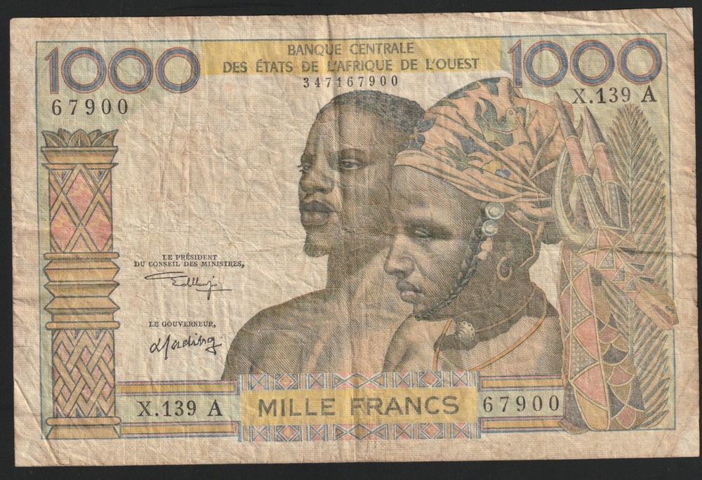 Elfenbeinküste Westafrikanische Staaten A 1000 Francs | Kaufen auf Ricardo