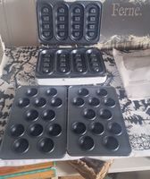 Waffeleisen mit zwei zusätzlichen Backplatten, Top Zustand