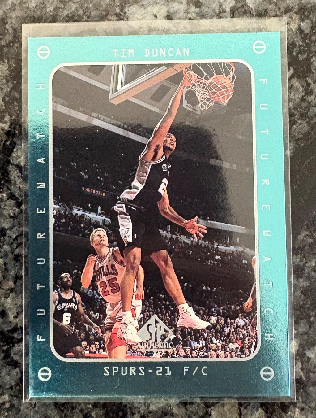 Nba Cartes à collectionner: NBA Tim Duncan SP Authentic Futurewatch Rookie Card – Neuf (Voir description) à Muttenz par joba23