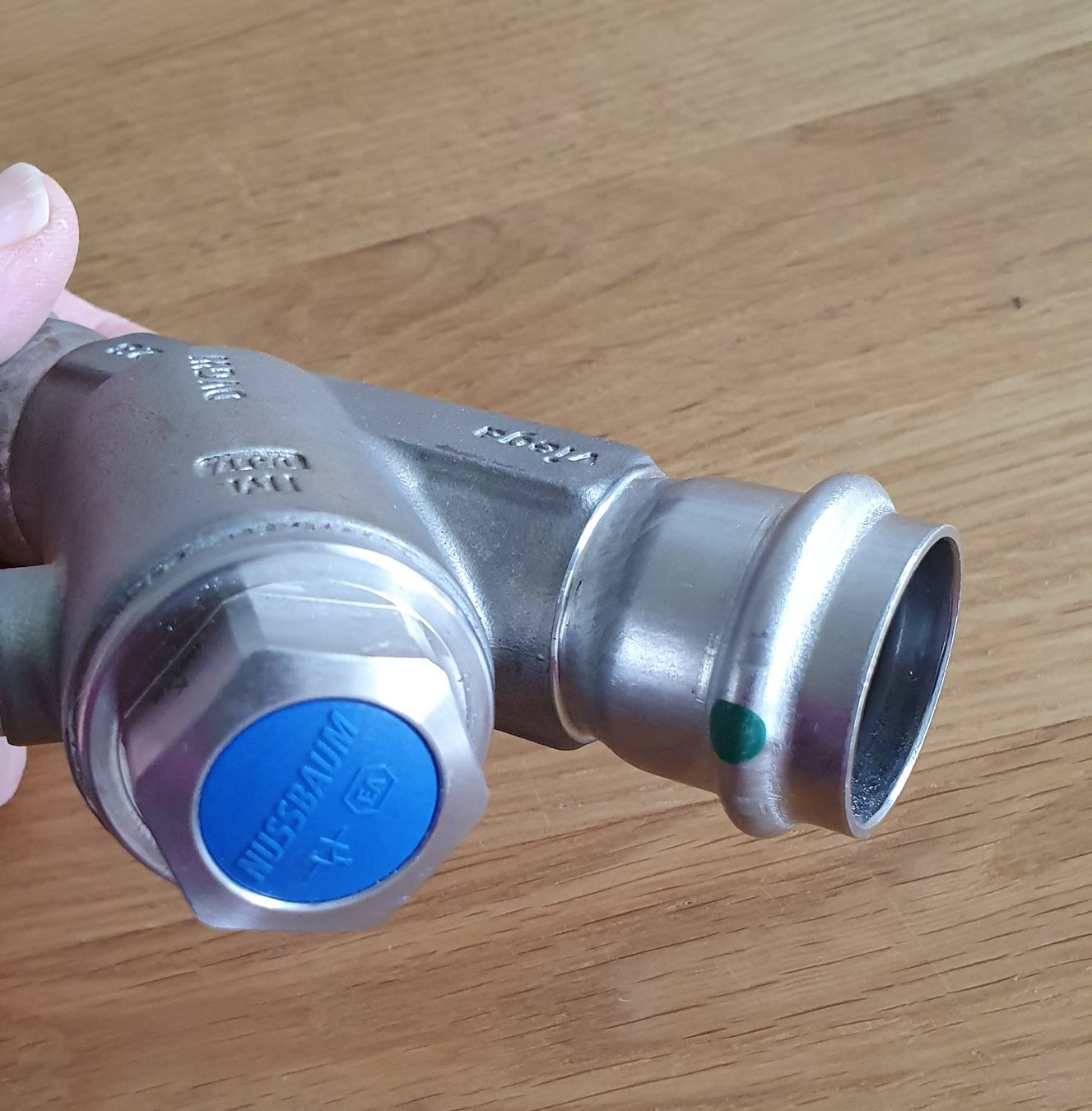 Rubinetteria: Nussbaum Optipress Aquaplus Rückflussverhinderer 28mm – Nuovo (secondo la descrizione) da Lupfig venduto da olivenbaeumli 2