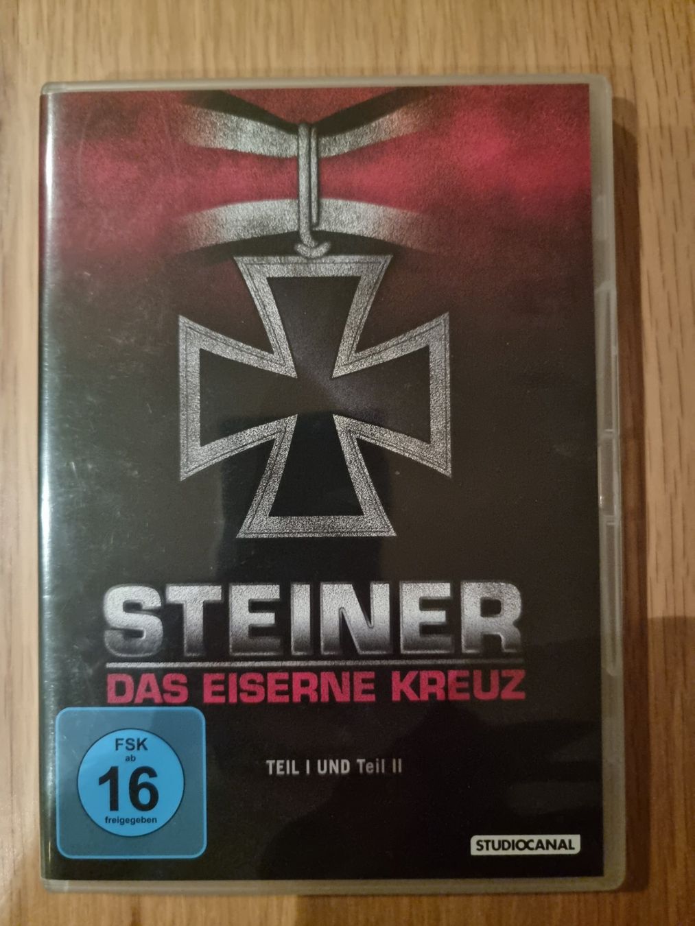 Tutti i DVDs: Steiner - Das Eiserne Kreuz, DVD, Teil 1&2 – Usato da Näfels venduto da energie2925