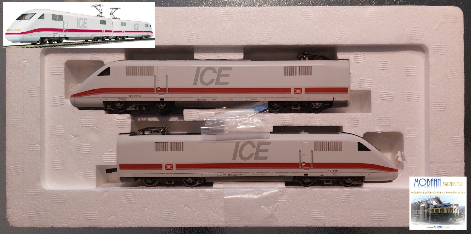 Fleischmann Modelleisenbahnen: Fleischmann 4440 - ICE 1 InterCityExpress DB - "1" – Gebraucht aus Rotkreuz von MOBAHN-1zu87 1