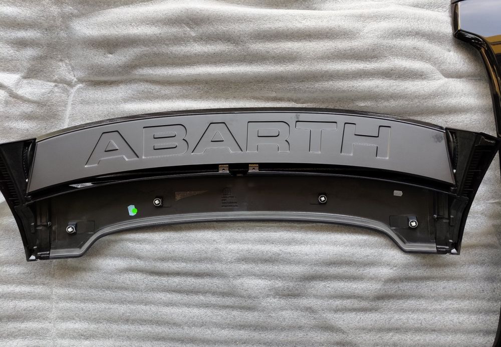 Fiat '595' Abarth Nuove Finiture Cruscotto Nero Opaco