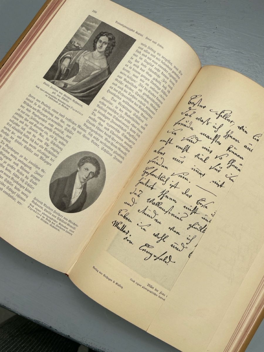 Bücher: SCHILLER Antikes Buch 1895 – Gebraucht aus Zürich von Danokiko 1