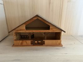 Holz Bauernhof / Stall