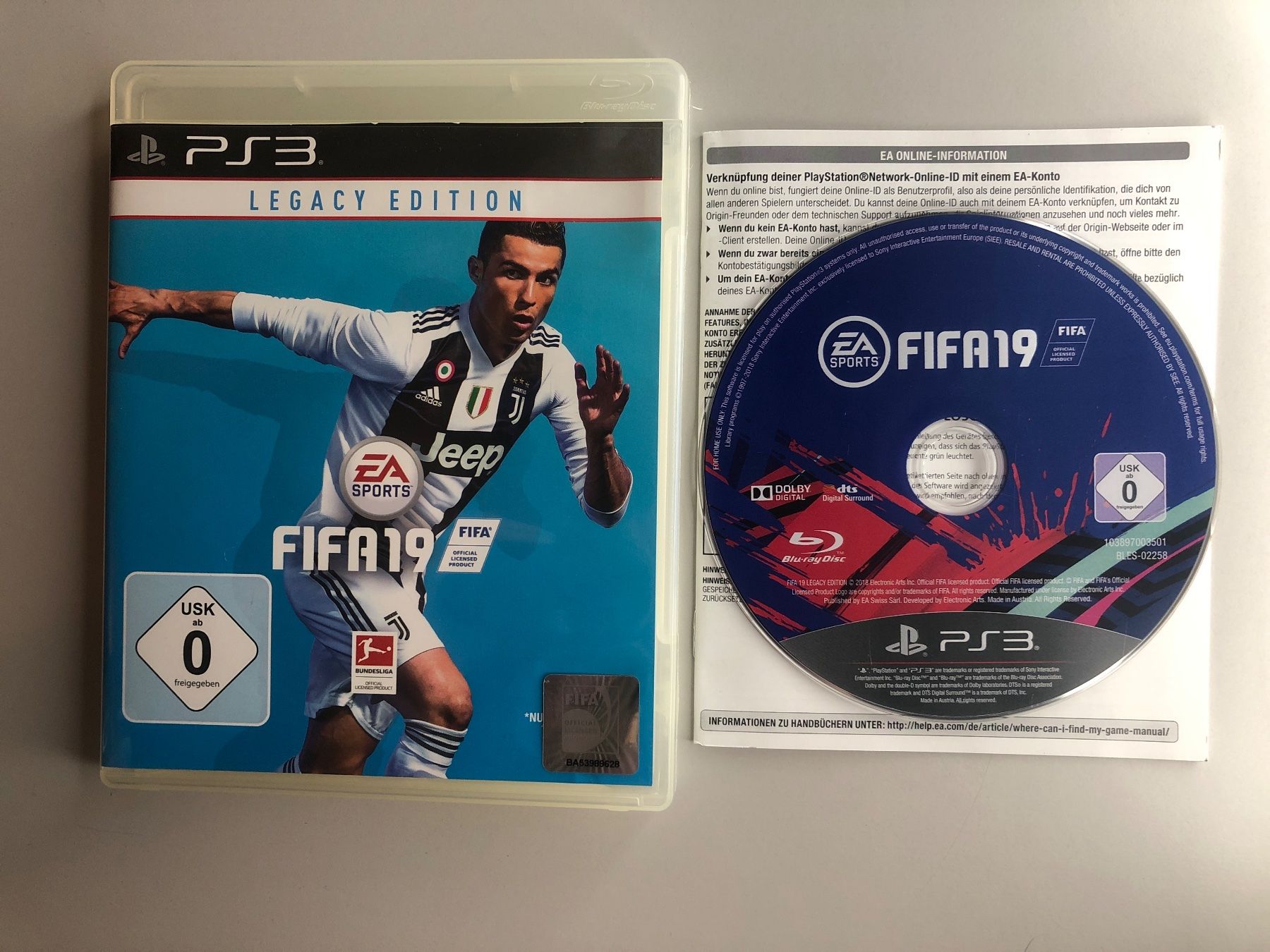 Sony Giochi: Fifa 19 - RAR - PS3 – Usato da St.gallen venduto da taduz