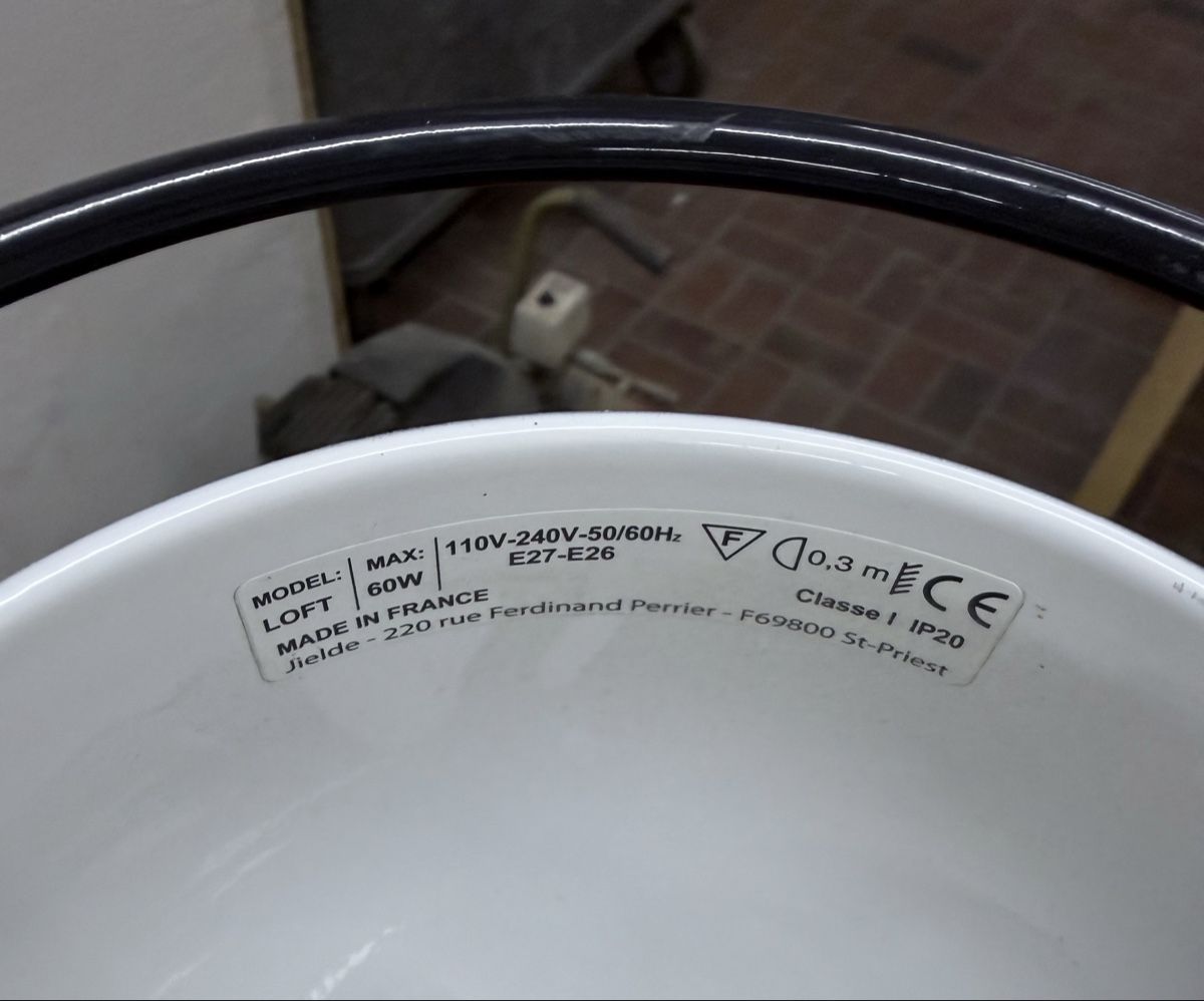 Jieldé Lampade: Jielde Loft Lampe Vintage – Usato da Bern venduto da Mikkel17 4