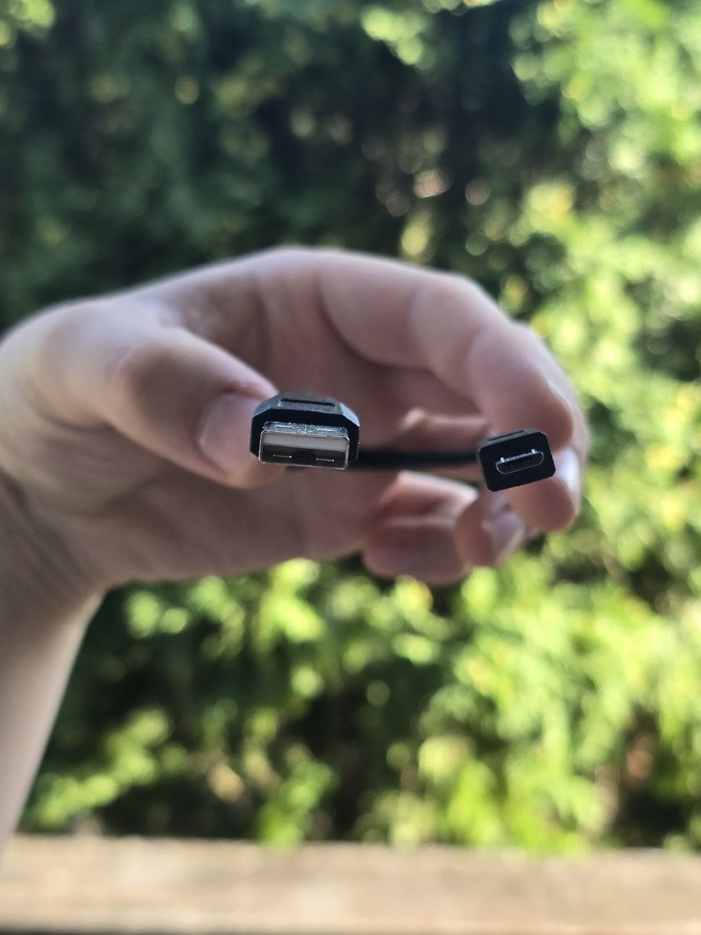 Kabel: Micro-USB - USB-A  |  30cm – Gebraucht aus Grandval von Golumbus 1