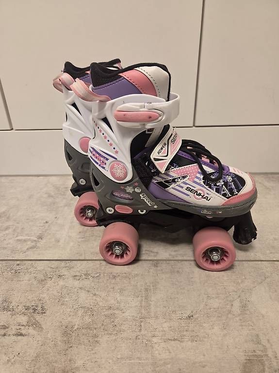 Pattini in linea & Pattini a rotelle: Rollschuhe Gr. 33 bis 36 verstellbar – Usato da Volketswil venduto da zacki09 4