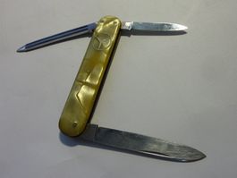Sackmesser Zelluloid 1935 MERCEDES SMF SOL. METALLWA.FABRIK