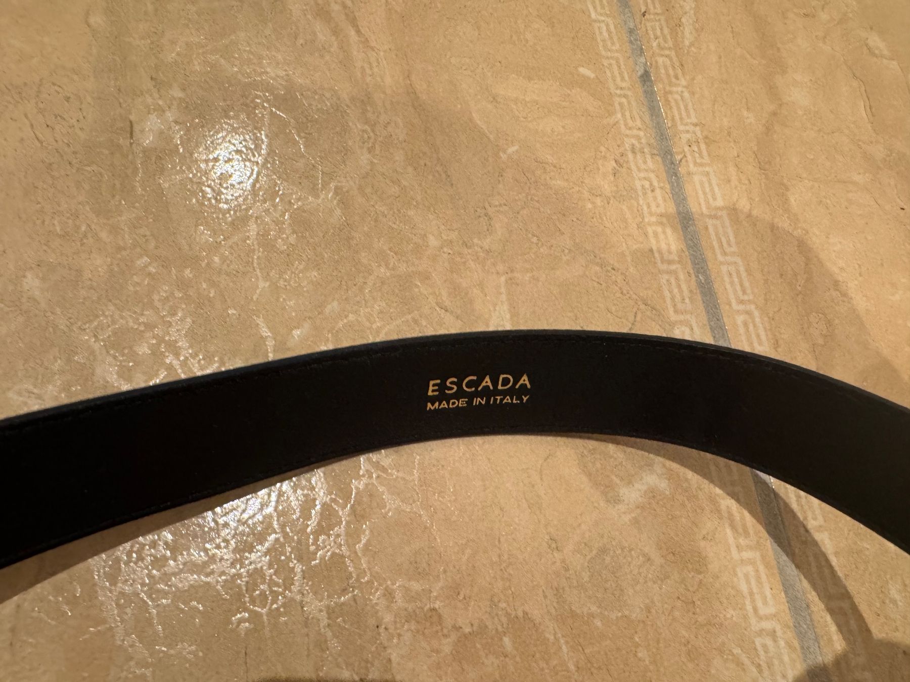 Escada Gürtel: Escada NWT Taillen Gürtel, 38 oder Taille 75-77cm Np310 Fr – Neu (gemäss Beschreibung) aus Klingnau von Markus14 3