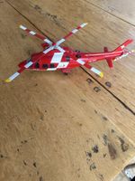 Modellhubschrauber Rega HB-ZRZ roter Helikopter gebraucht