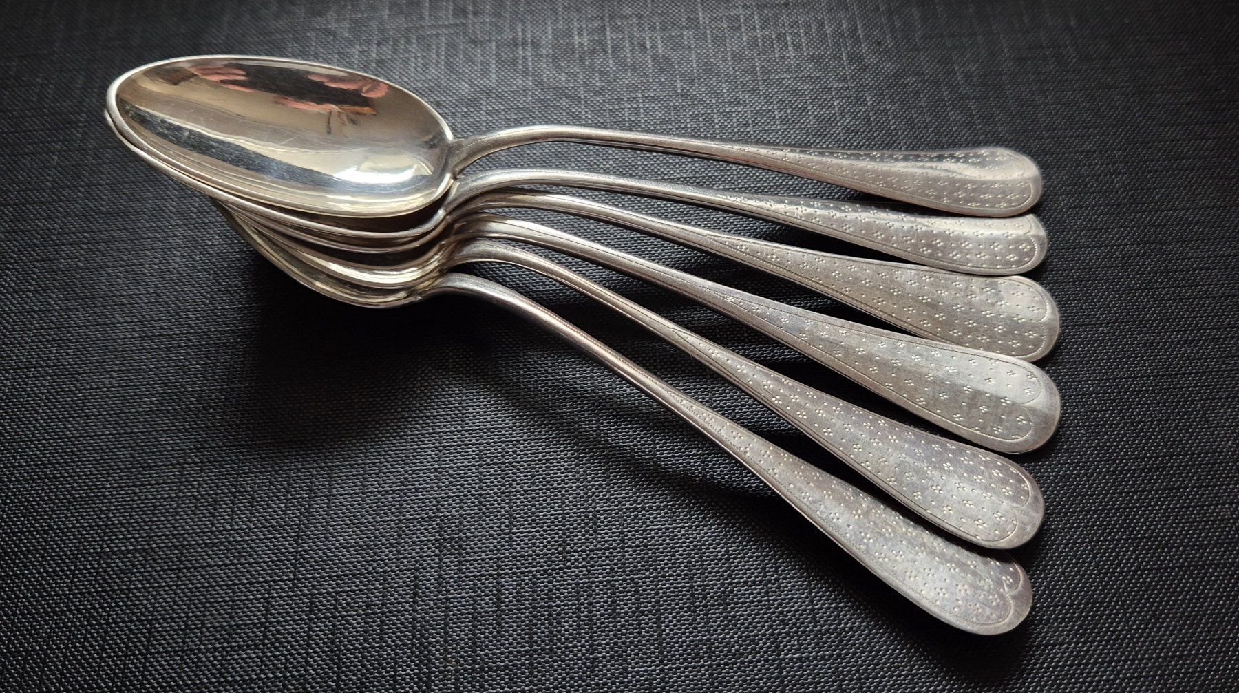Jezler Löffel: 6 Kaffeelöffeli JEZLER (Silber 800) – Gebraucht aus Zürich von brinkosos