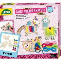 Lena - Mini Webrahmen Tiere / Batselset