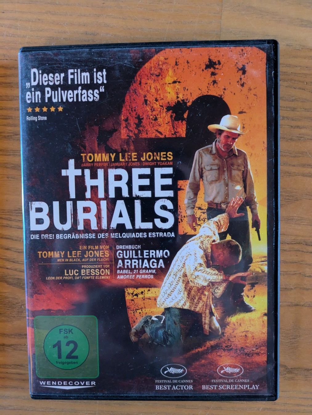 Tutti i DVDs: Three Burials (mit Tommy Lee Jones) – Usato da Männedorf venduto da Pacer19