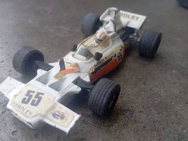 Spielzeugauto Corgi Toys M1A Yardley McLaren Ford, bespielt
