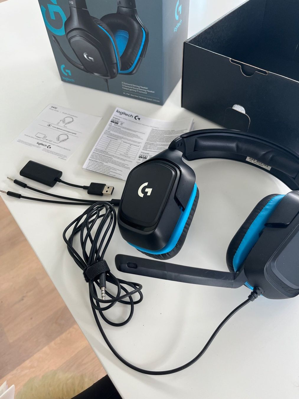Logitech Kopfhörer: Logitech G432 Gaming Headset neuwertig – Gebraucht aus Nidau von 4evilard 3