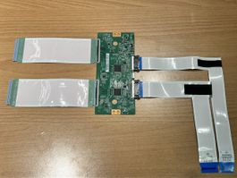 Sub-Board mit Flexkabel für LG Fernseher