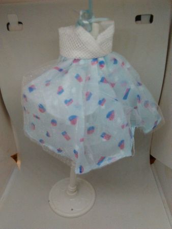 BARBIE KLEID;;hellblau,,