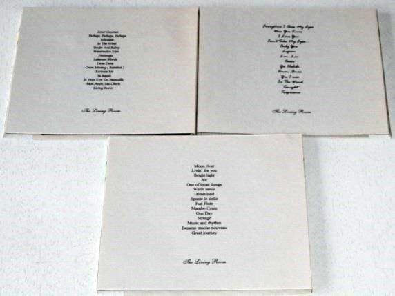 CD: 3CD's - Living Room – Usato da Unterbäch venduto da xazuq 1