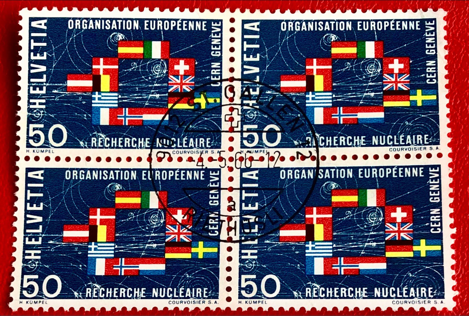 Tutti i francobolli: 4 er Block Nr.441 mit Stempel St.Gallen – Usato da Aarau venduto da Billa007